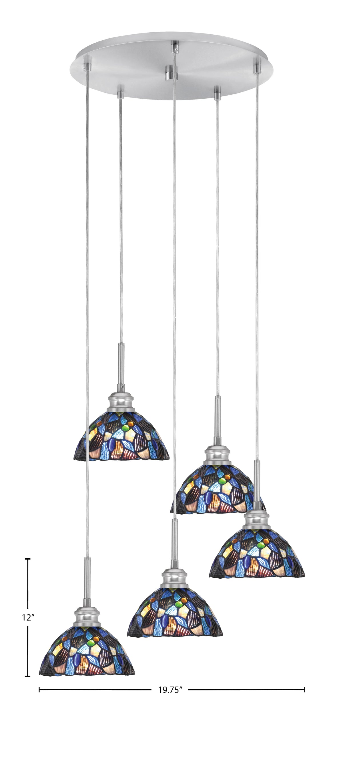 Toltec Lighting | 1175-BN-9955