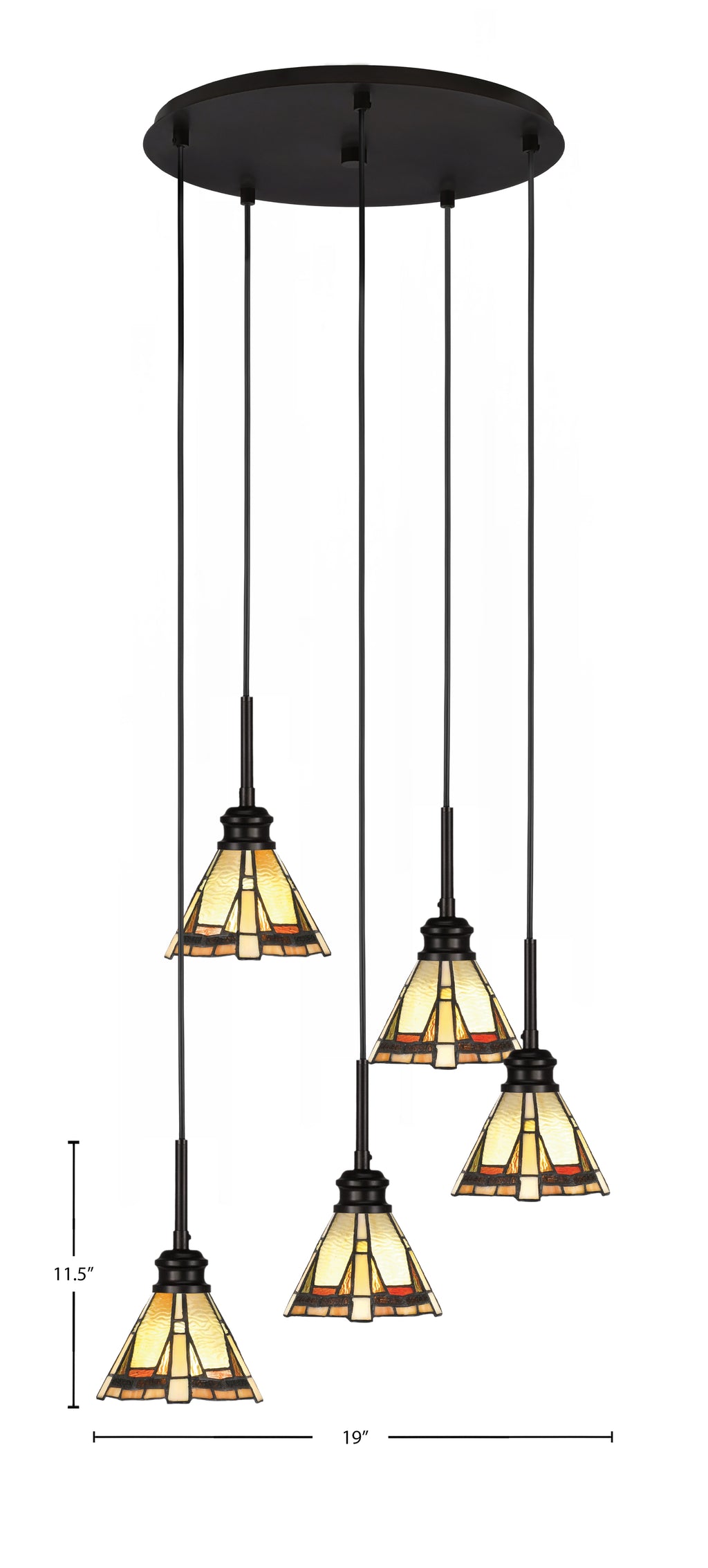 Toltec Lighting | 1175-ES-9345