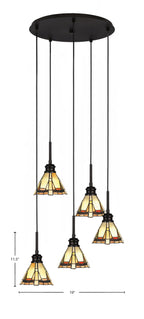 Toltec Lighting | 1175-ES-9345