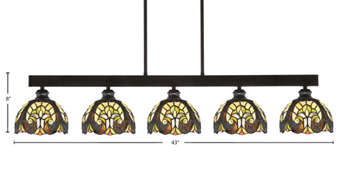 Toltec Lighting | 1185-ES-9945