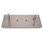Edge LED Island Bar in Brushed Nickel