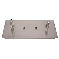 Edge LED Island Bar in Brushed Nickel