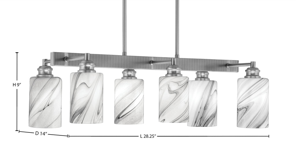 Toltec Lighting | 1186-BN-3009