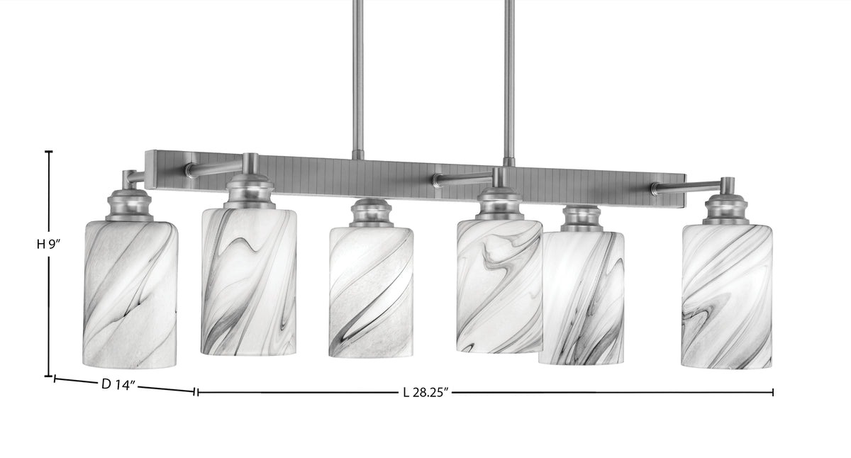 Toltec Lighting | 1186-BN-3009