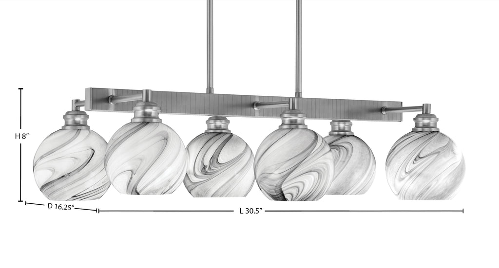 Toltec Lighting | 1186-BN-4109