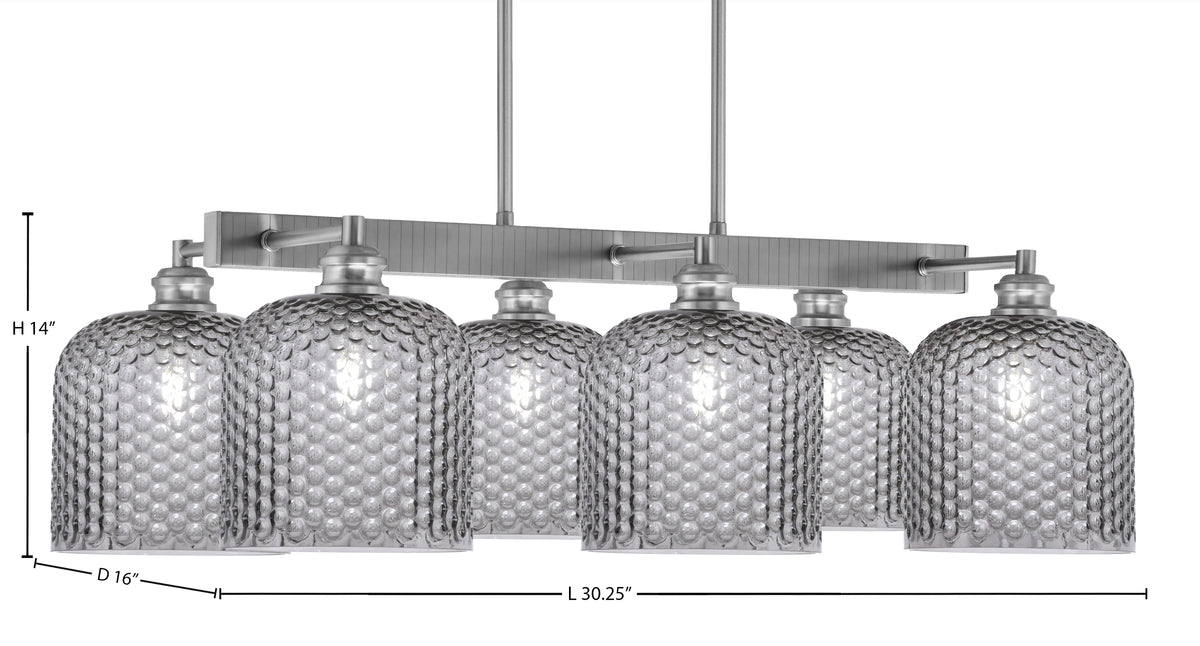 Toltec Lighting | 1186-BN-4612