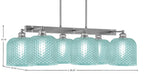 Toltec Lighting | 1186-BN-4615