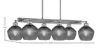 Toltec Lighting | 1186-BN-4622
