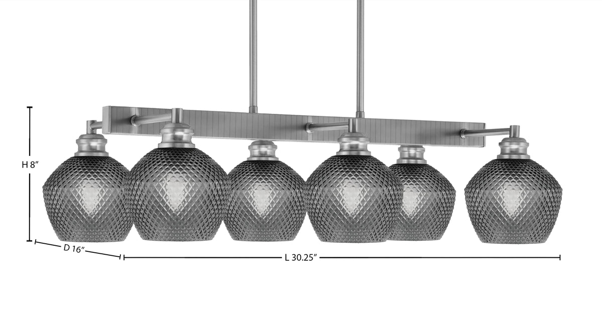 Toltec Lighting | 1186-BN-4622
