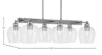 Toltec Lighting | 1186-BN-4810