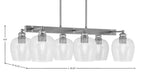 Toltec Lighting | 1186-BN-4812
