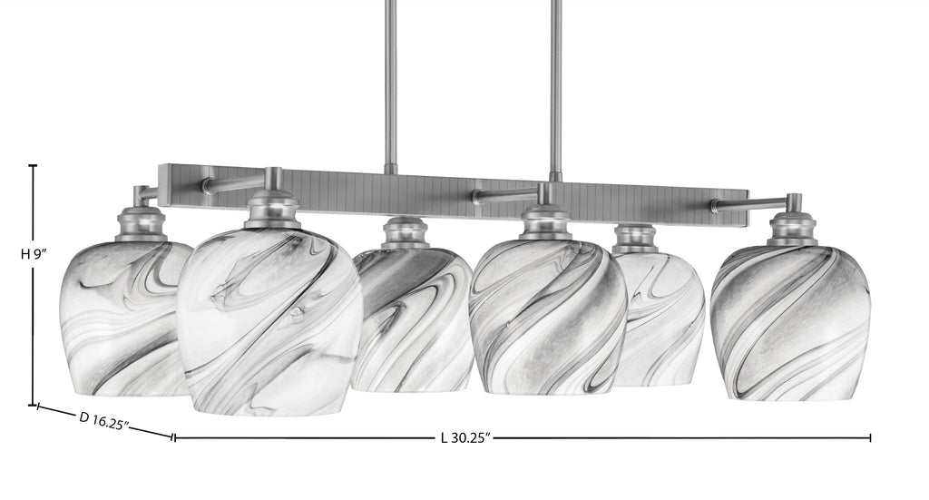 Toltec Lighting | 1186-BN-4819
