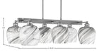 Toltec Lighting | 1186-BN-4819