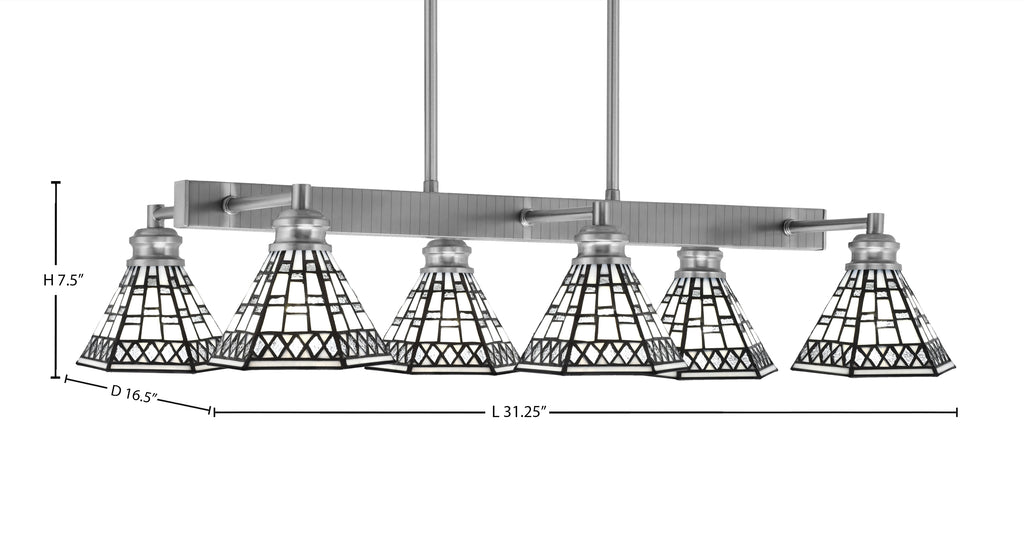 Toltec Lighting | 1186-BN-9105