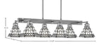 Toltec Lighting | 1186-BN-9105