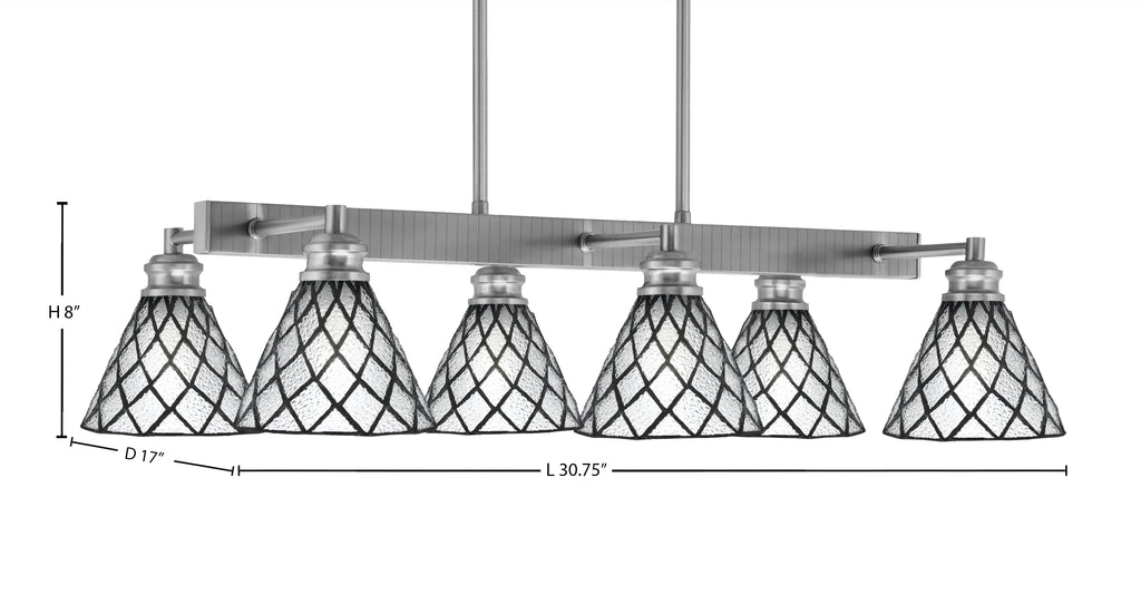 Toltec Lighting | 1186-BN-9185