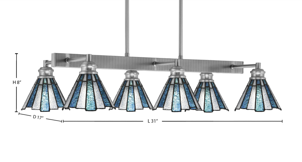 Toltec Lighting | 1186-BN-9325