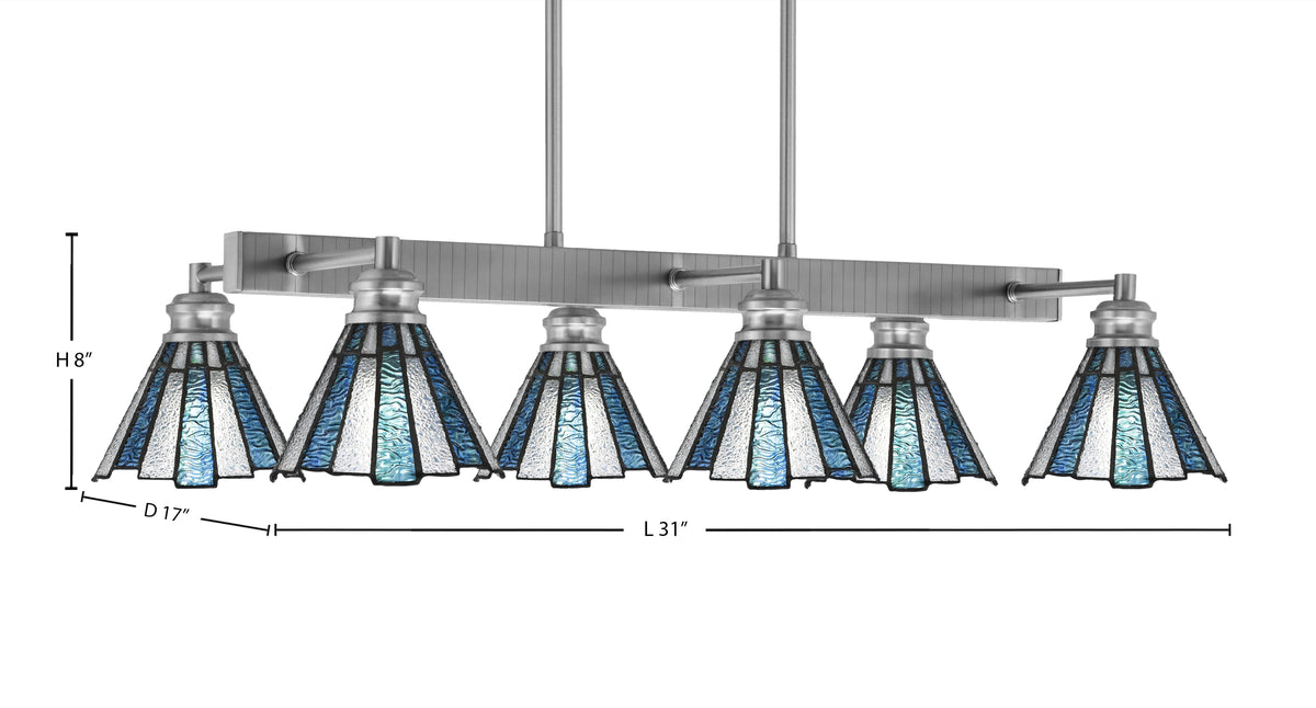 Toltec Lighting | 1186-BN-9325