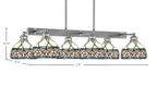 Toltec Lighting | 1186-BN-9485