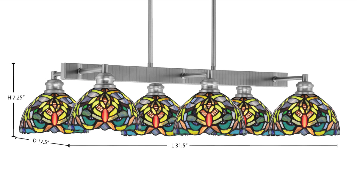 Toltec Lighting | 1186-BN-9905