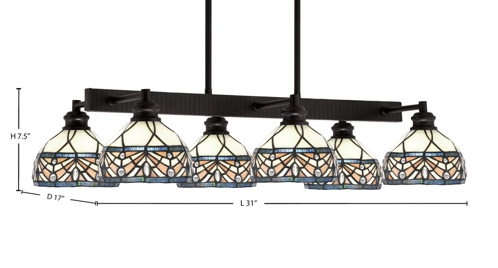 Toltec Lighting | 1186-ES-9485