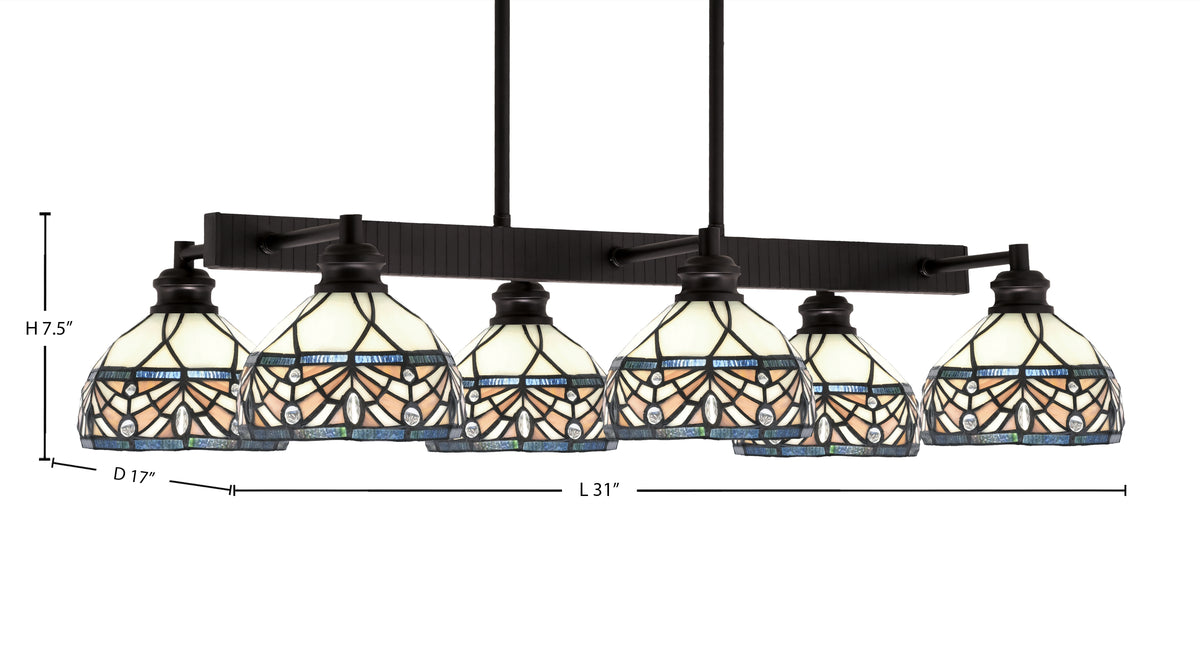 Toltec Lighting | 1186-ES-9485