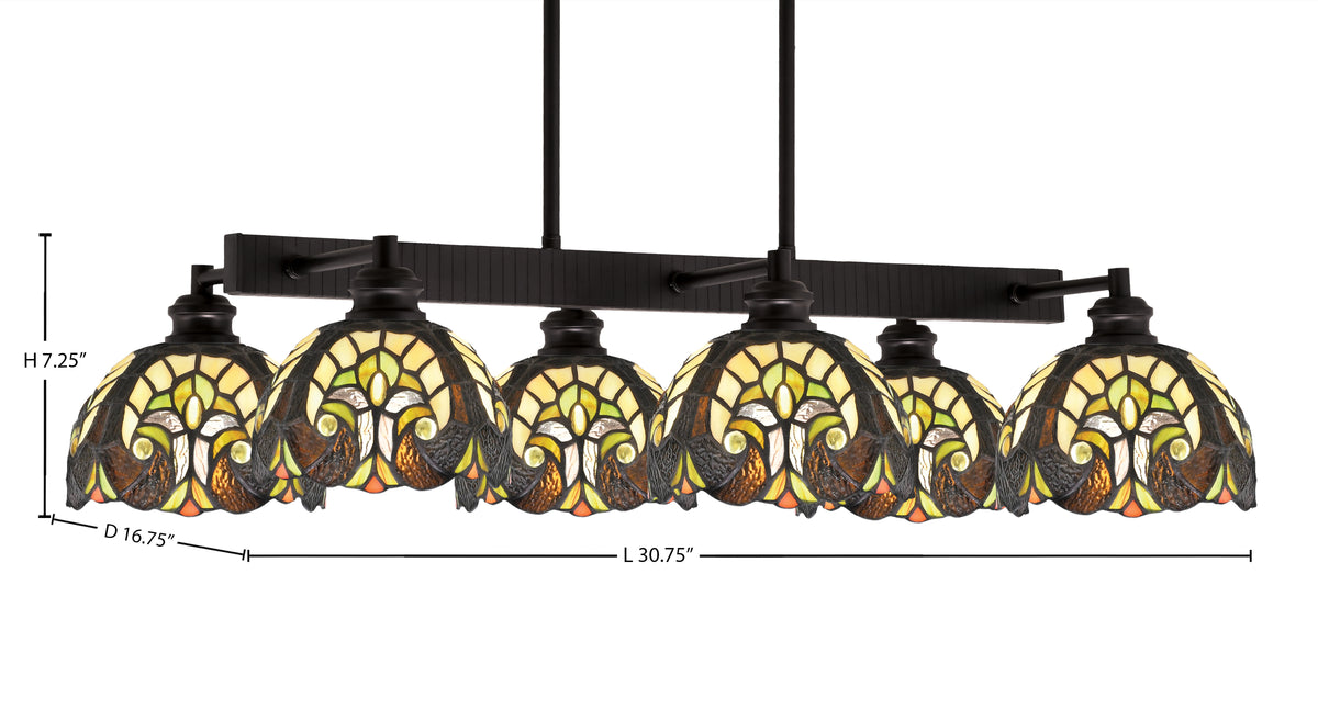 Toltec Lighting | 1186-ES-9945