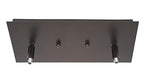 Edge LED Island Bar in Espresso