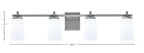 Toltec Lighting | 1214-GP-261