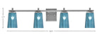 Toltec Lighting | 1214-GP-265
