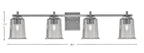 Toltec Lighting | 1214-GP-5032