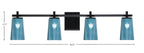 Toltec Lighting | 1214-MB-265