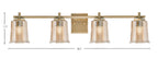 Toltec Lighting | 1214-NAB-5033