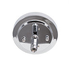 Meridian Three Light Island Pendant in Chrome with 5" White Shade