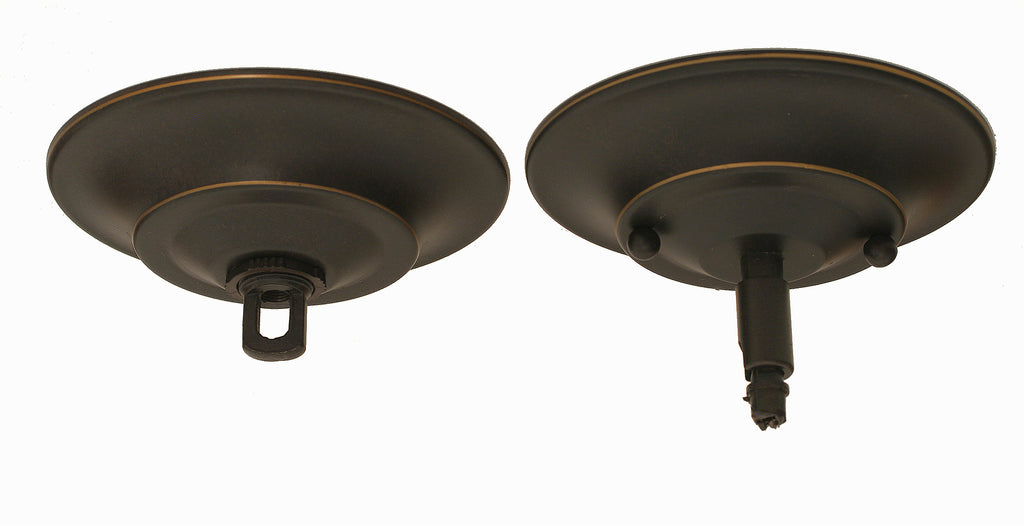 Any One Light Pendant in Dark Granite with 14" Santa Cruz Art Glass Shade