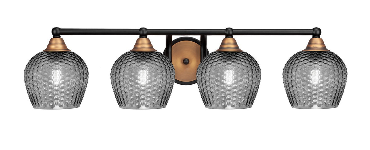 Toltec Lighting | 3424-MBBR-4602