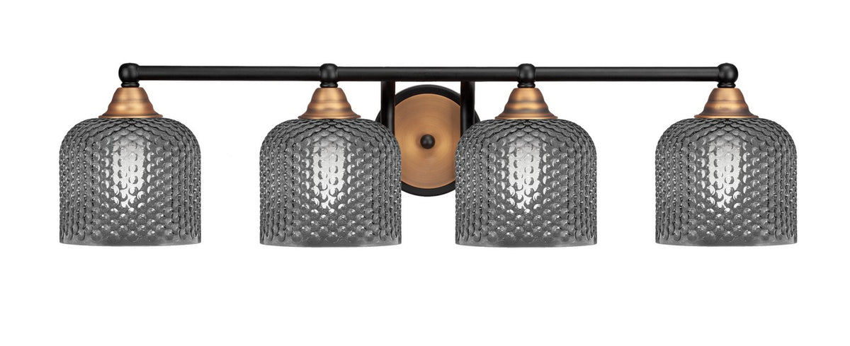 Toltec Lighting | 3424-MBBR-4612