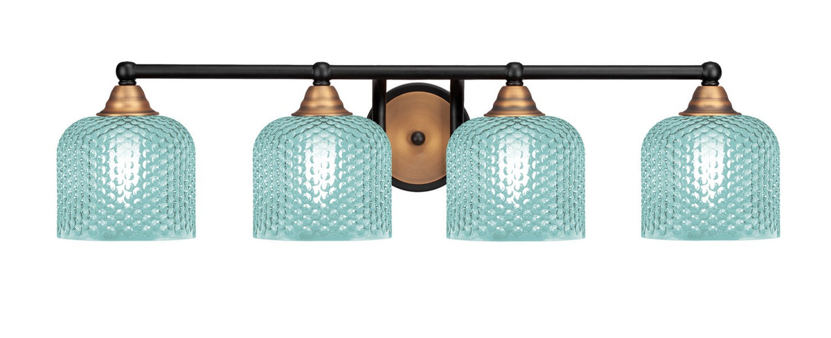 Toltec Lighting | 3424-MBBR-4615