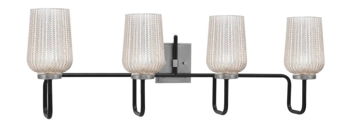 Toltec Lighting | 6224-MBGP-4253