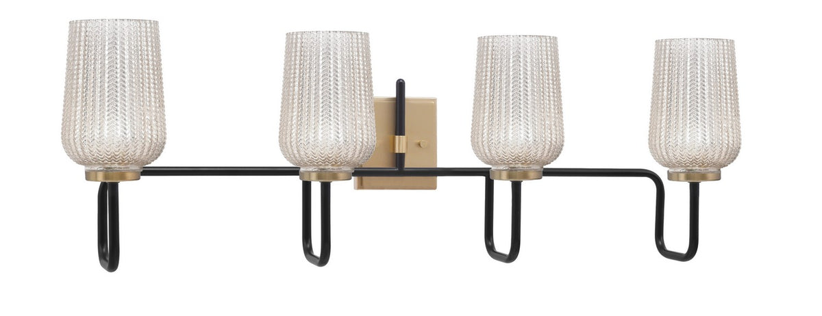 Toltec Lighting | 6224-MBNAB-4253