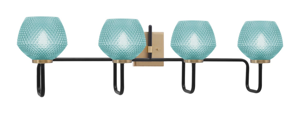 Toltec Lighting | 6224-MBNAB-4625