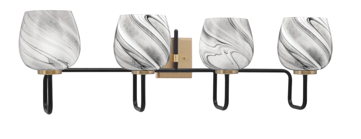 Toltec Lighting | 6224-MBNAB-4819