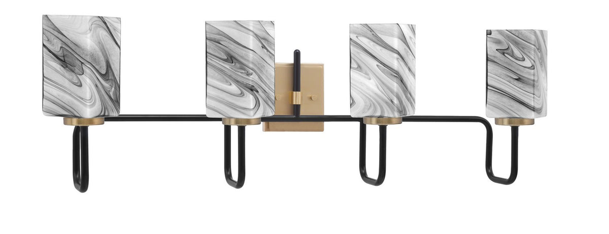 Toltec Lighting | 6224-MBNAB-549