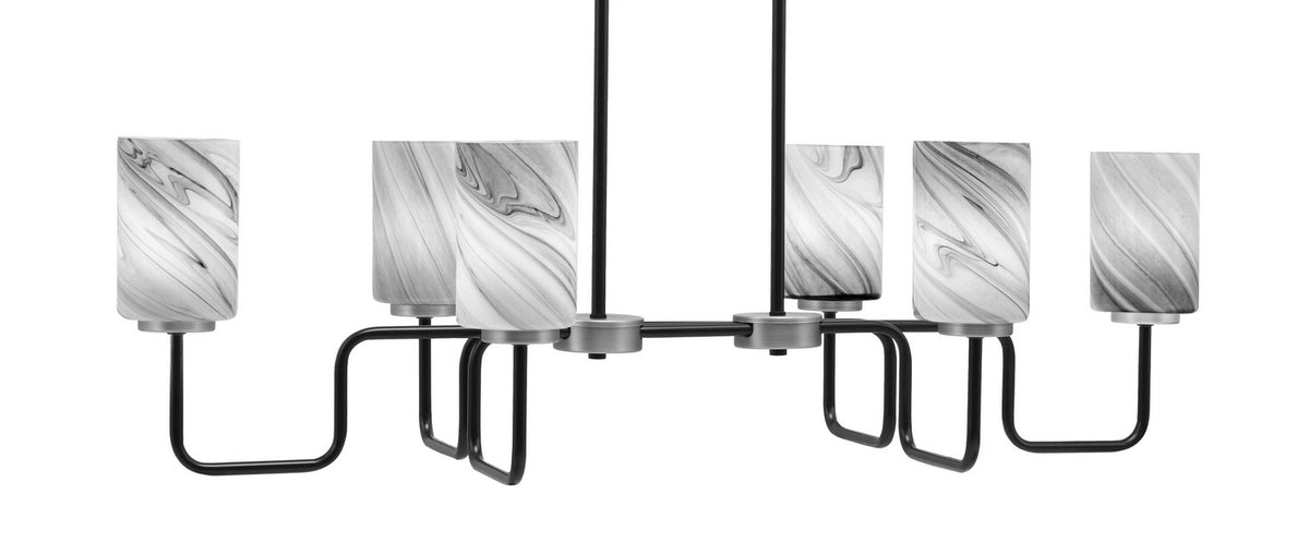 Toltec Lighting | 6236-MBGP-3009