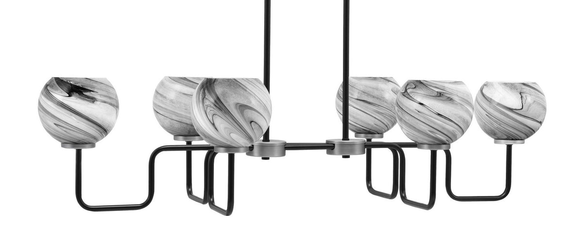 Toltec Lighting | 6236-MBGP-4109