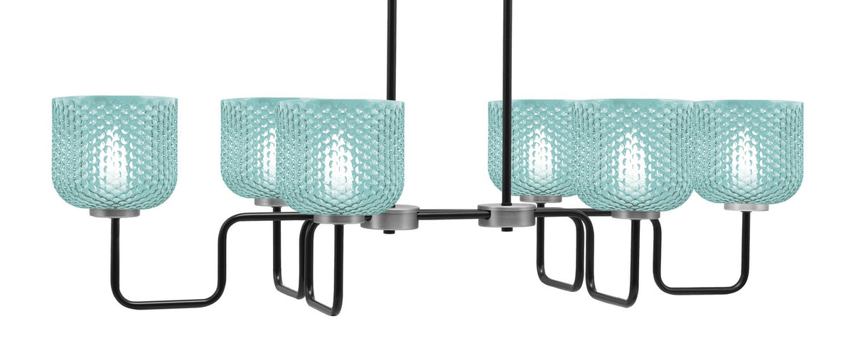Toltec Lighting | 6236-MBGP-4615