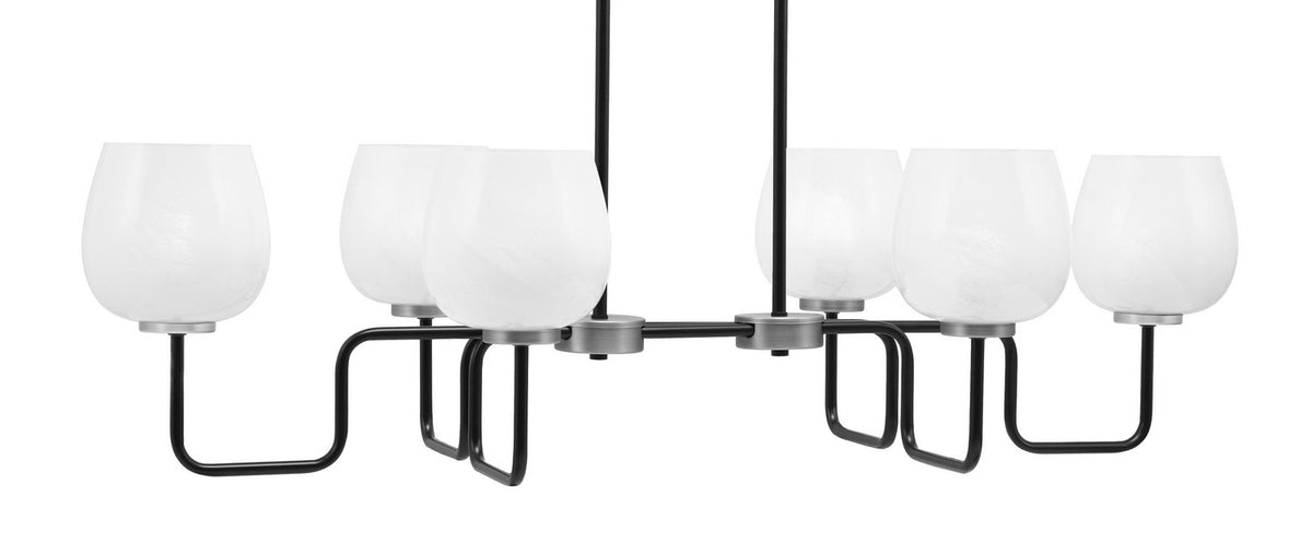 Toltec Lighting | 6236-MBGP-4811