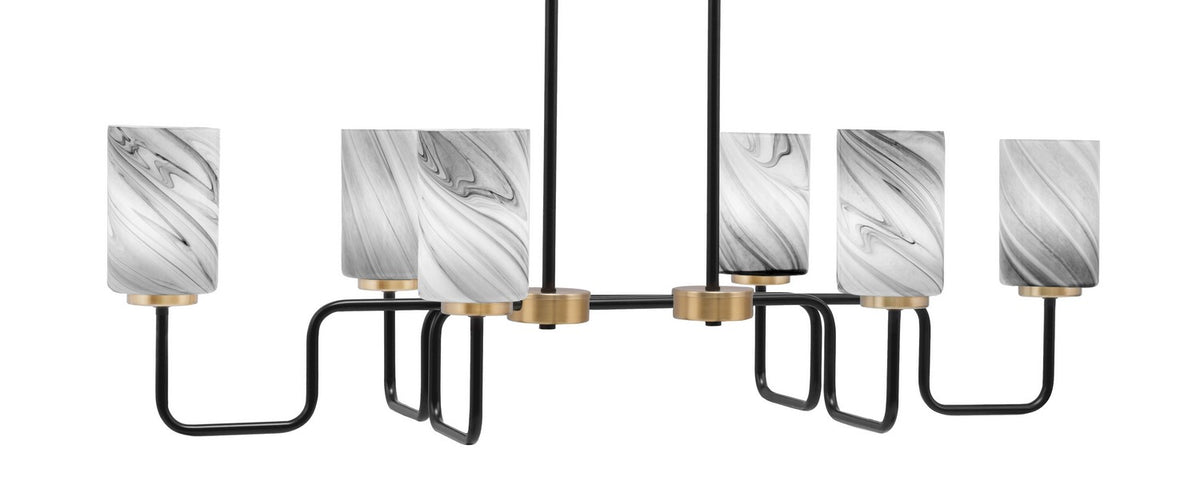 Toltec Lighting | 6236-MBNAB-3009