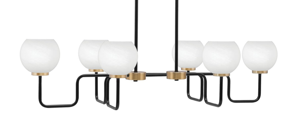 Toltec Lighting | 6236-MBNAB-4101