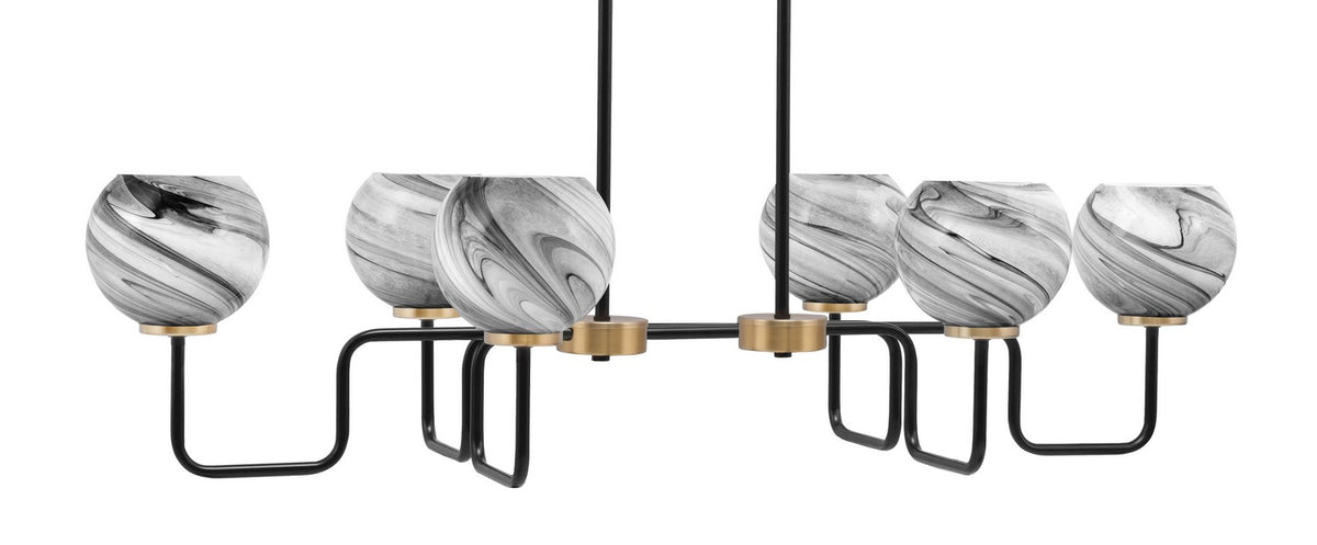 Toltec Lighting | 6236-MBNAB-4109